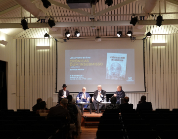 UCCLA recebeu lançamento do livro “Crónicas dum insubmisso” de Hélder Martins