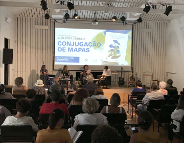 Lançamento do livro "Conjugação de Mapas" de Regina Correia na UCCLA