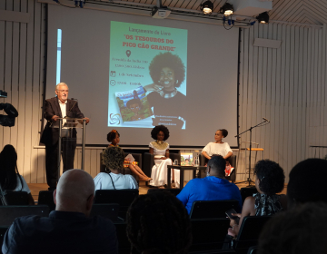 Lançamento do livro "Os Tesouros do Pico Cão Grande" de Miriam de Deus na UCCLA