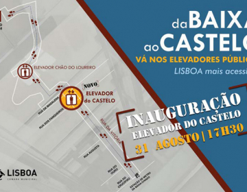 Novo elevador na Baixa Lisboeta
