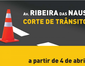 Avenida Ribeira das Naus cortada ao trânsito