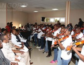 Inaugurada Escola de Música Kaposoka no distrito da Samba
