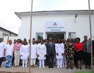 Inauguração do Centro de Saúde Municipal de Maputo 