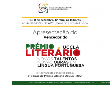 Lançamento da obra vencedora do Prémio Literário UCCLA