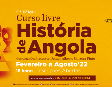 Curso Livre História de Angola na UCCLA - 5.ª edição