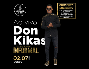 Concerto solidário de Don Kikas na UCCLA
