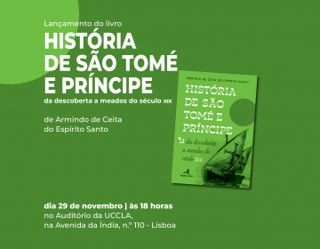 Lançamento do livro “História de São Tomé e Príncipe” de Armindo de Ceita do Espírito Santo