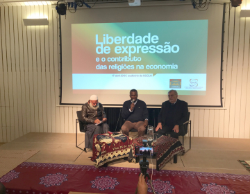 UCCLA acolheu a palestra “Liberdade de expressão e o contributo das religiões na economia”