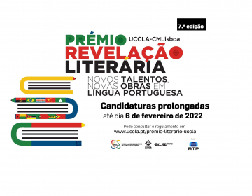 Prémio de Revelação Literária UCCLA-CMLISBOA - Candidaturas abertas até 6 de fevereiro de 2022