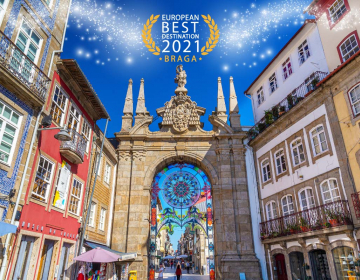 Braga eleita Destino Europeu de 2021