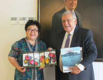 Encontro com delegação da Província de Yangzhou