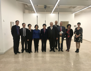 Reunião com a delegação da província de Jiangsu 