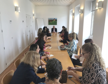 Reunião com empresárias do Brasil