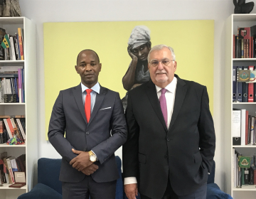 Encontro com Ministro da Administração Territorial e do Poder Local da Guiné-Bissau