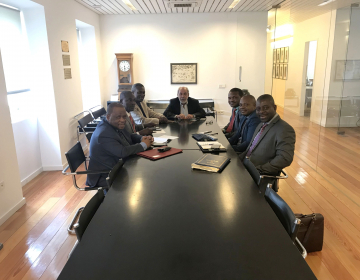 Reunião com câmaras municipais de Moçambique