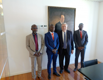 Reunião com Presidente da Câmara de Bissau
