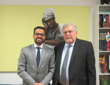 Presidente da Câmara de Olivença na UCCLA