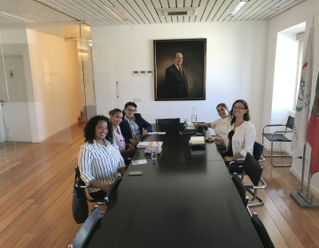 Reunião com Câmara Municipal da Praia 