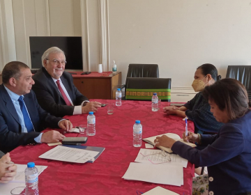 Reunião na Embaixada de Timor-Leste