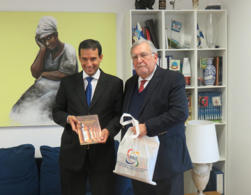Reunião com presidente da Câmara de Vereadores de Salvador