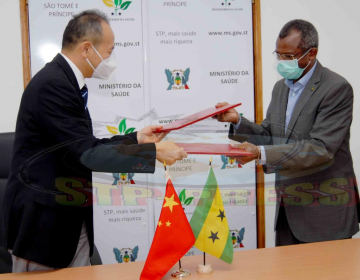 São Tomé e Príncipe e China assinam acordo da 3.ª Fase de Cooperação Anti-paludismo no país