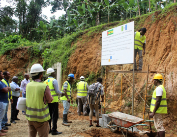 Lançamento de obras de abastecimento de água na Ilha do Príncipe