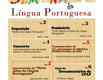 Semana da Língua Portuguesa em Timor-Leste