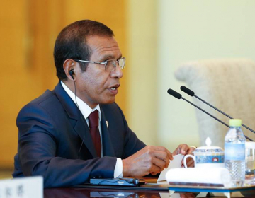 Promulgação do Orçamento de Estado para 2017 em Timor-Leste