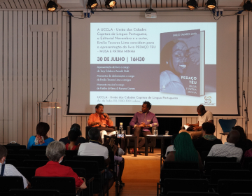 UCCLA acolheu apresentação do livro “Pedaço Teu - Musa e Pátria Minha” de Emílio Lima