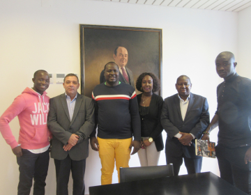 UCCLA recebeu delegação da Rede Nacional das Associações Juvenis da Guiné-Bissau   