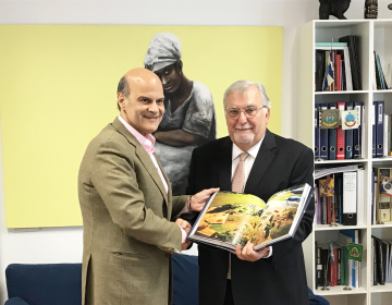 Vice-governador do Distrito Federal de Brasília visita a UCCLA