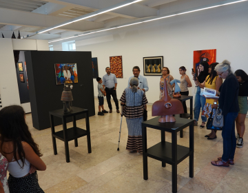 Visita guiada à exposição e palestra sobre os panos da Guiné-Bissau