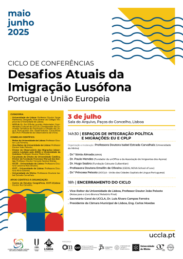 Ciclo de Conferências - 3 de julho de 2025