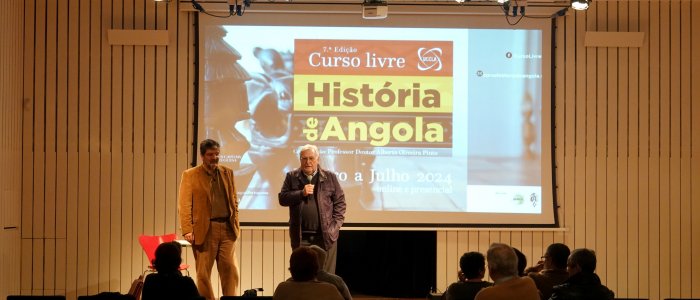 Início da 7.ª edição do Curso Livre História de Angola
