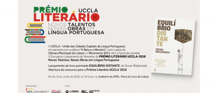 Lançamento da obra vencedora do Prémio Literário UCCLA
