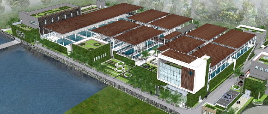 Construção de uma nova Estação de Tratamento de Água em Macau