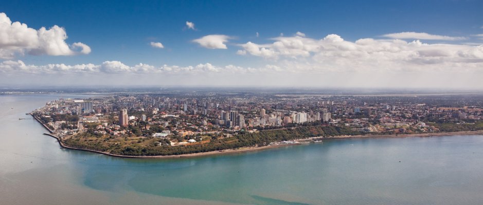 Construção de habitações em Maputo