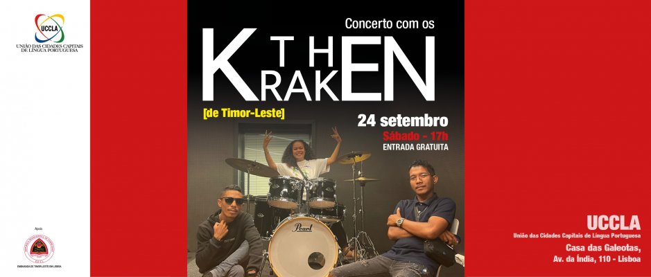 UCCLA vai receber concerto dos The Kraken 