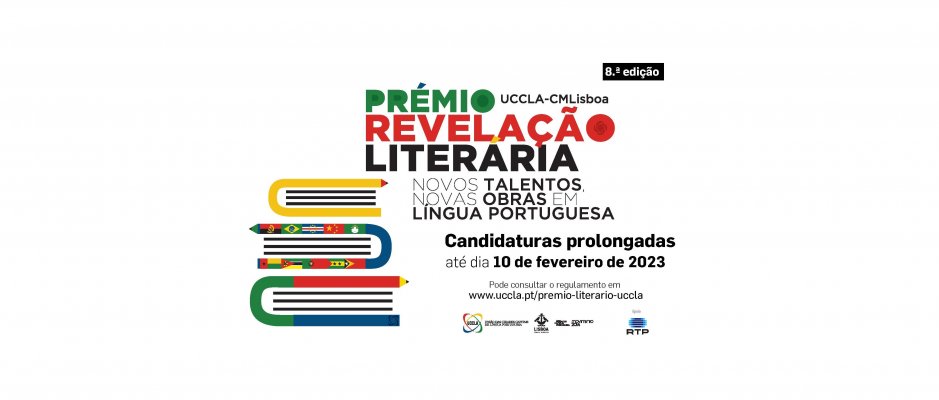 Prémio de Revelação Literária UCCLA-CMLISBOA - Candidaturas prolongadas até fevereiro de 2023