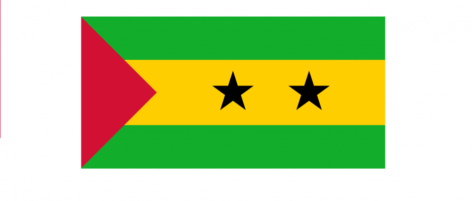 Bandeira São Tomé e Príncipe