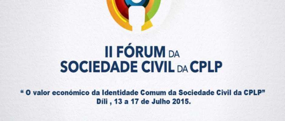 II Fórum da Sociedade Civil da CPLP