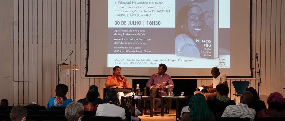 UCCLA acolheu apresentação do livro “Pedaço Teu - Musa e Pátria Minha” de Emílio Lima