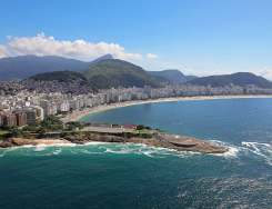 Praia de Copacabana e Leme