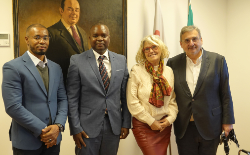 Encontro com o presidente da Câmara Municipal de São Miguel