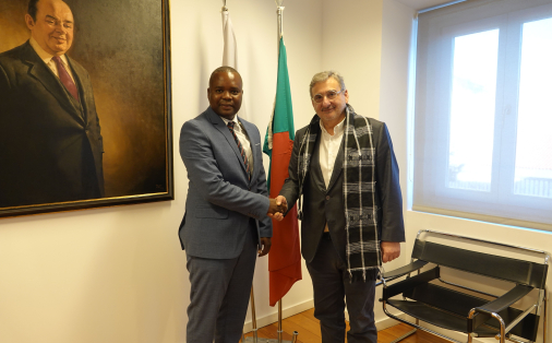 Encontro com o presidente da Câmara Municipal de São Miguel