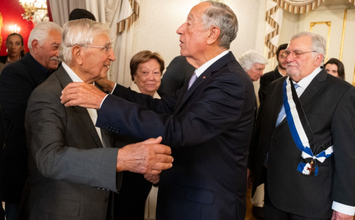 Secretário-geral da UCCLA cessante homenageado pelo Presidente da República