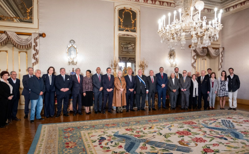 Secretário-geral da UCCLA cessante homenageado pelo Presidente da República