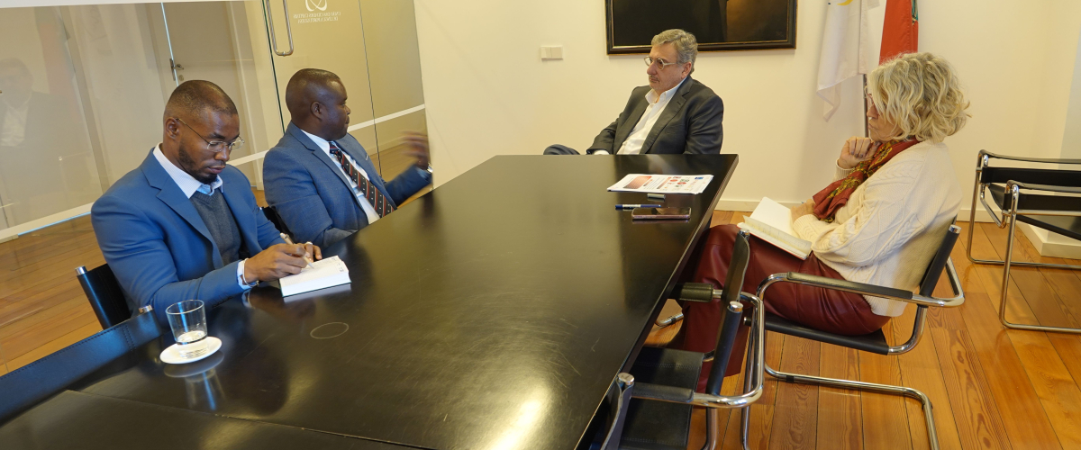 Encontro com o presidente da Câmara Municipal de São Miguel