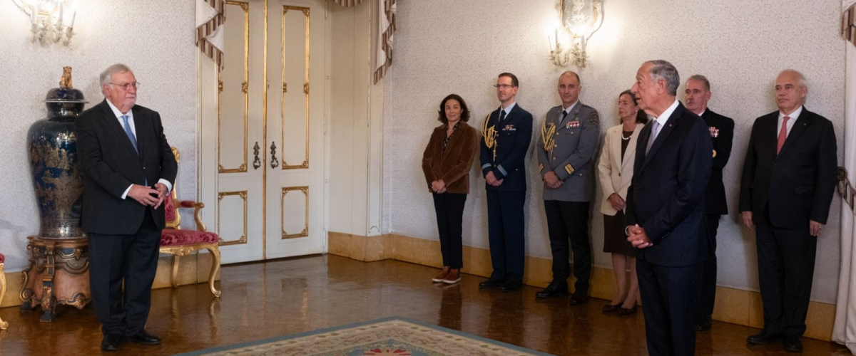 Secretário-geral da UCCLA cessante homenageado pelo Presidente da República