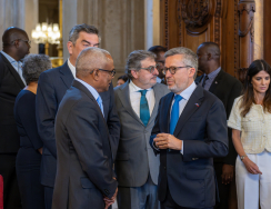Presidente da República de Cabo Verde recebido na Câmara Municipal de Lisboa